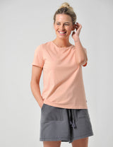 Cove T-Shirt Coral Pink