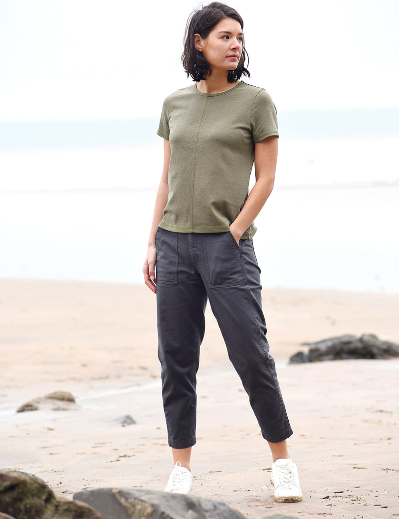 Lynstone T-Shirt Olive Green