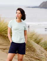 Darley T-Shirt Dusty Aqua