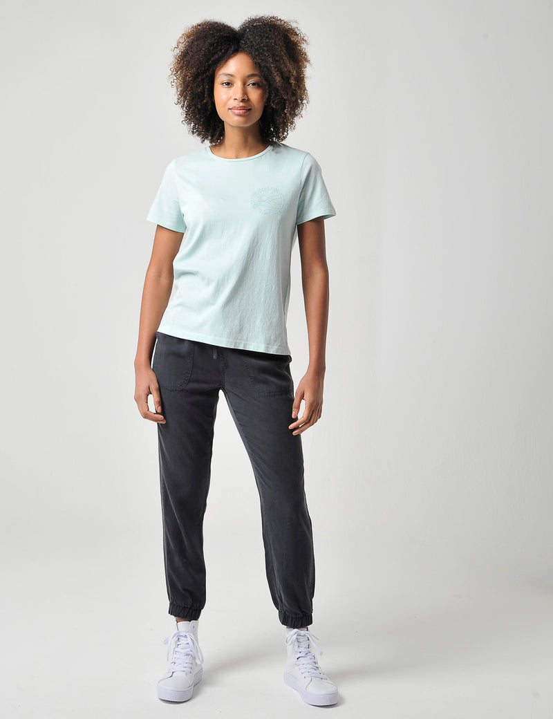 Darley T-Shirt Dusty Aqua