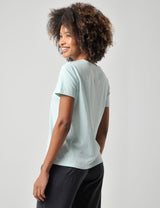 Darley T-Shirt Dusty Aqua
