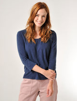 Tideford T-Shirt Burgs Navy