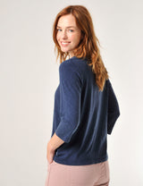 Tideford T-Shirt Burgs Navy