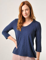 Tideford T-Shirt Burgs Navy