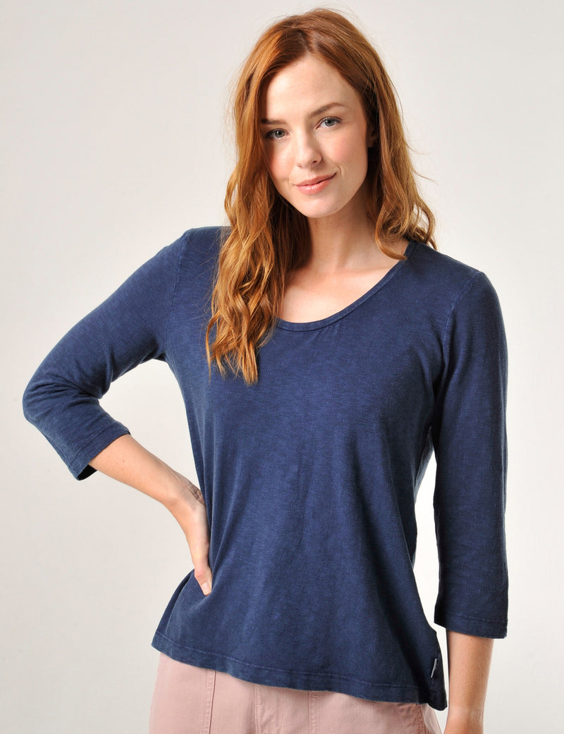 Tideford T-Shirt Burgs Navy
