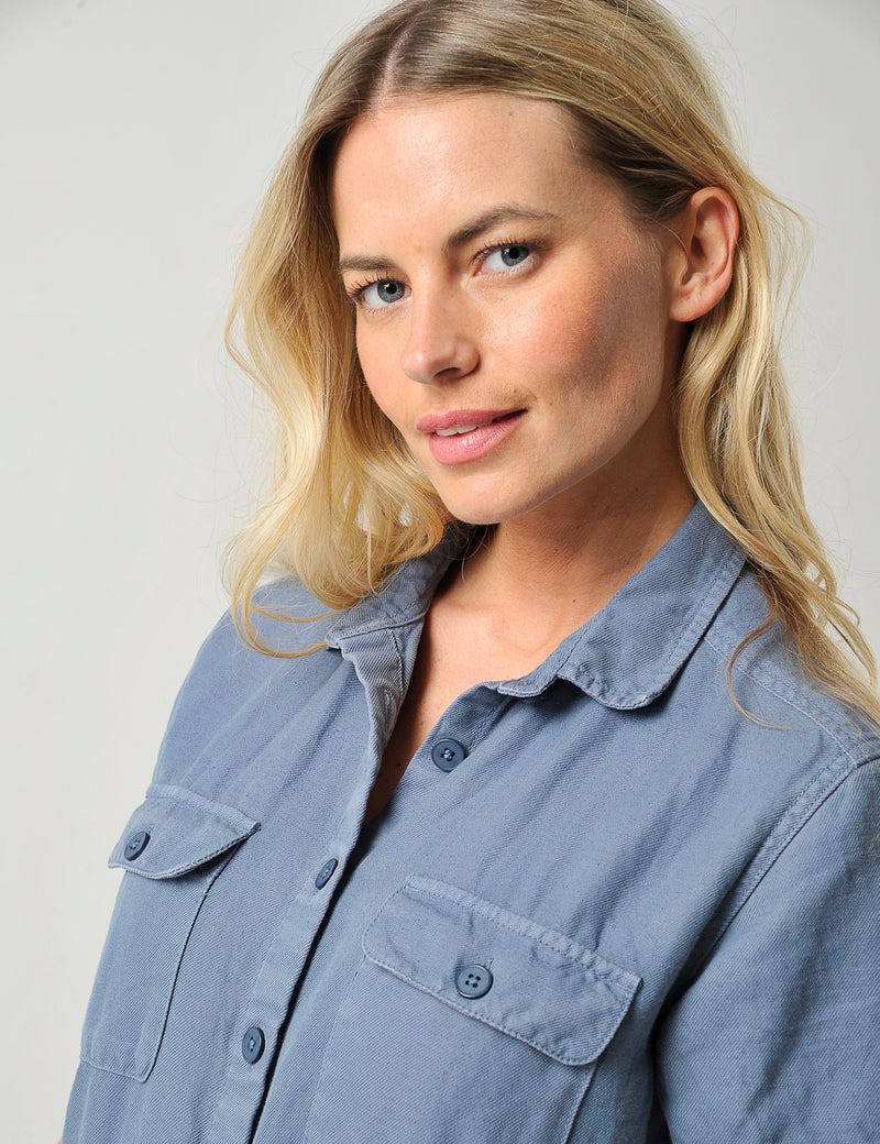 Fowey Short Jumpsuit Burgs Navy