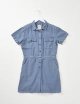 Fowey Short Jumpsuit Burgs Navy