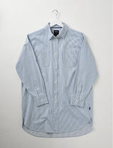 Anderton Dress Indigo Stripe