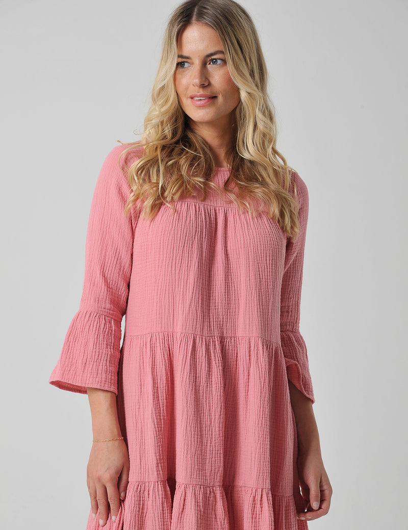 Sennen Dress Rose Pink