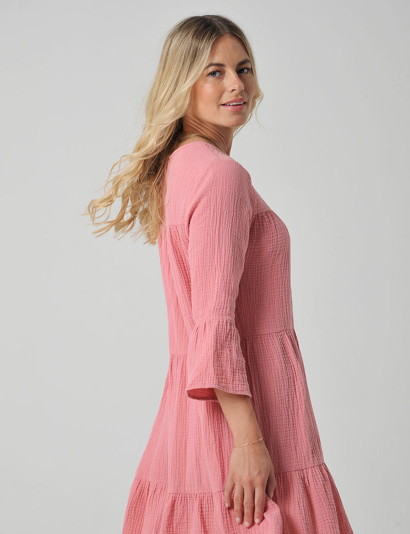Sennen Dress Rose Pink