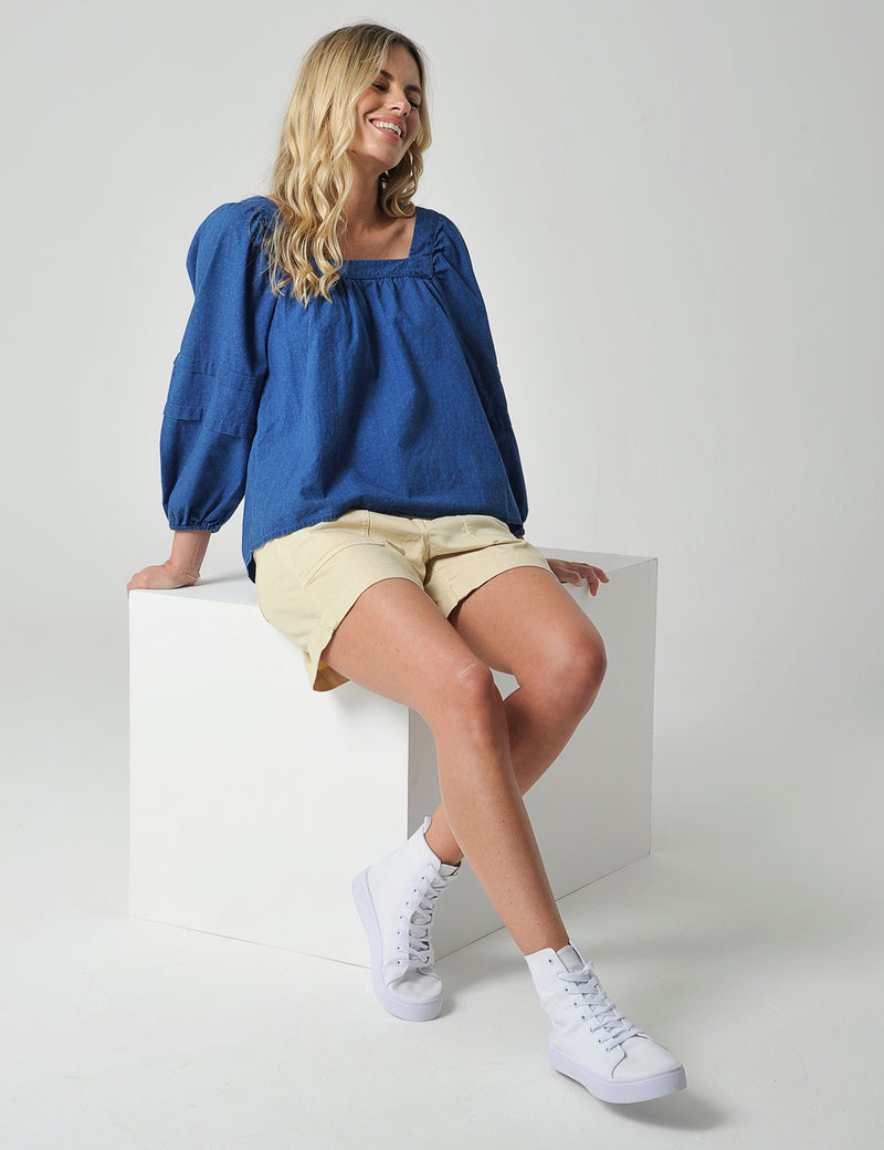 Lambourne Top Indigo