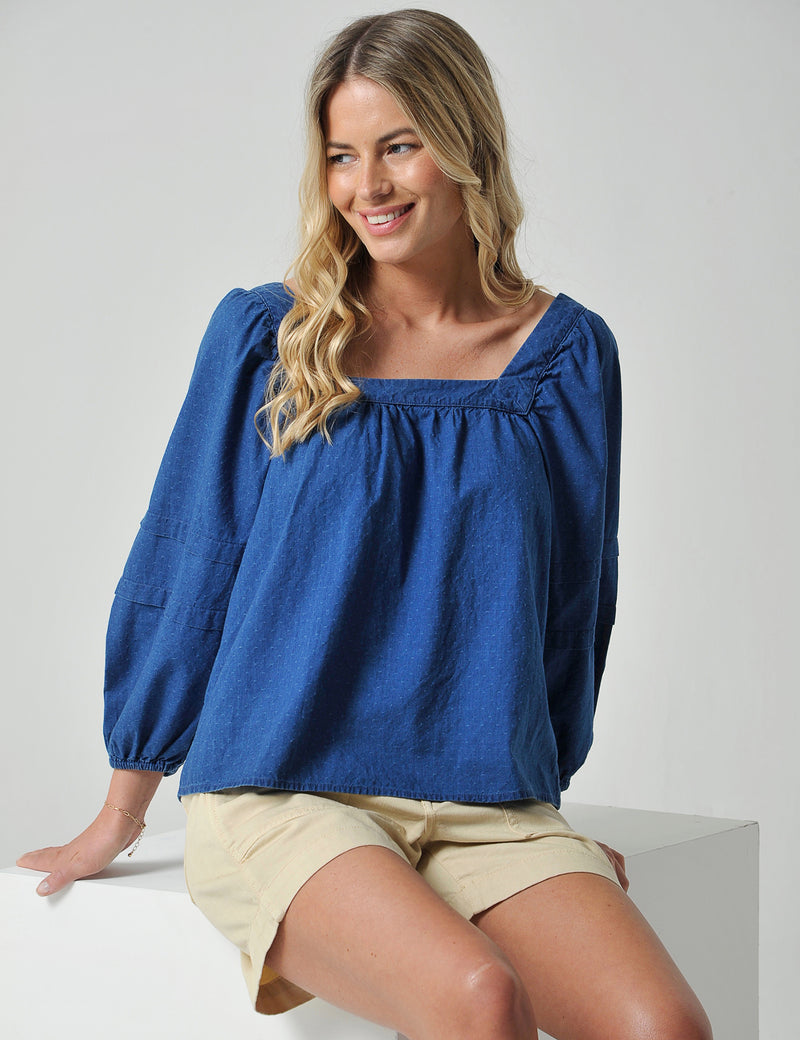 Lambourne Top Indigo