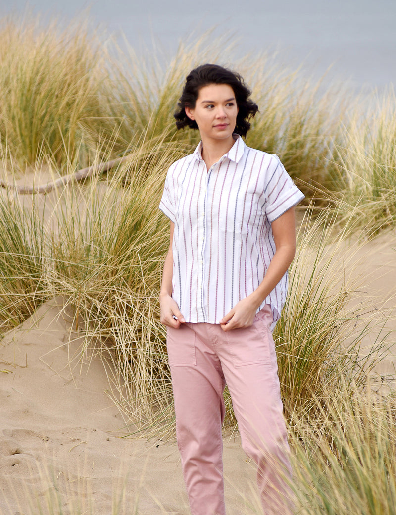 Trenay Dobby Striped Shirt