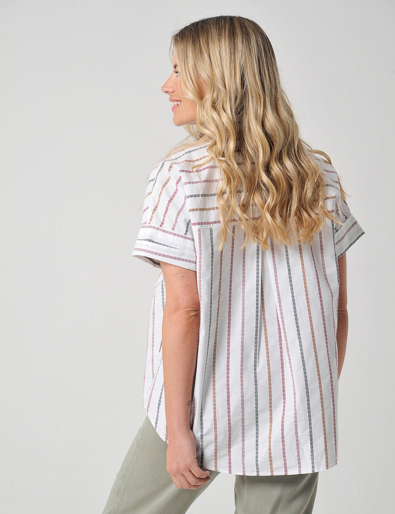 Trenay Dobby Striped Shirt