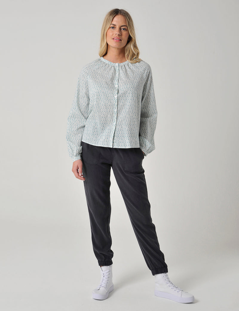 Fistral Blouse Dusty Aqua
