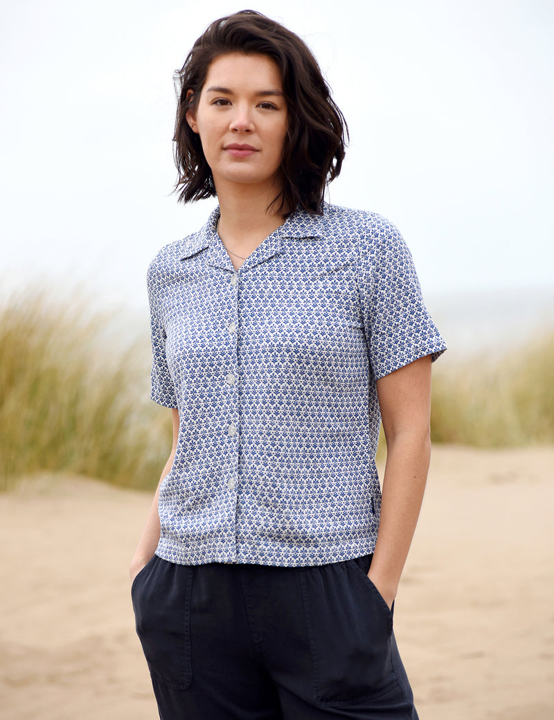 Penpoll Shirt Burgs Navy