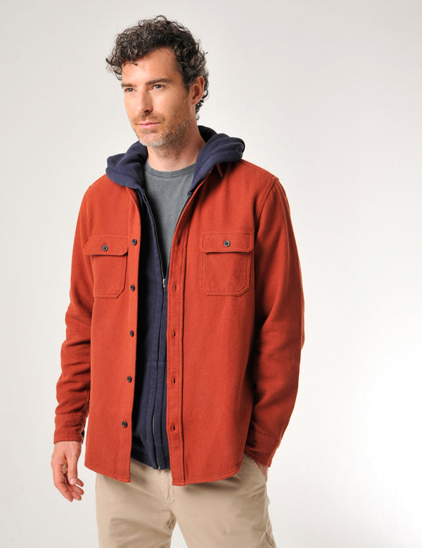 Kenton Shirt Burn Rust