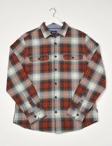 Dunsford Overshirt Burnt Rust