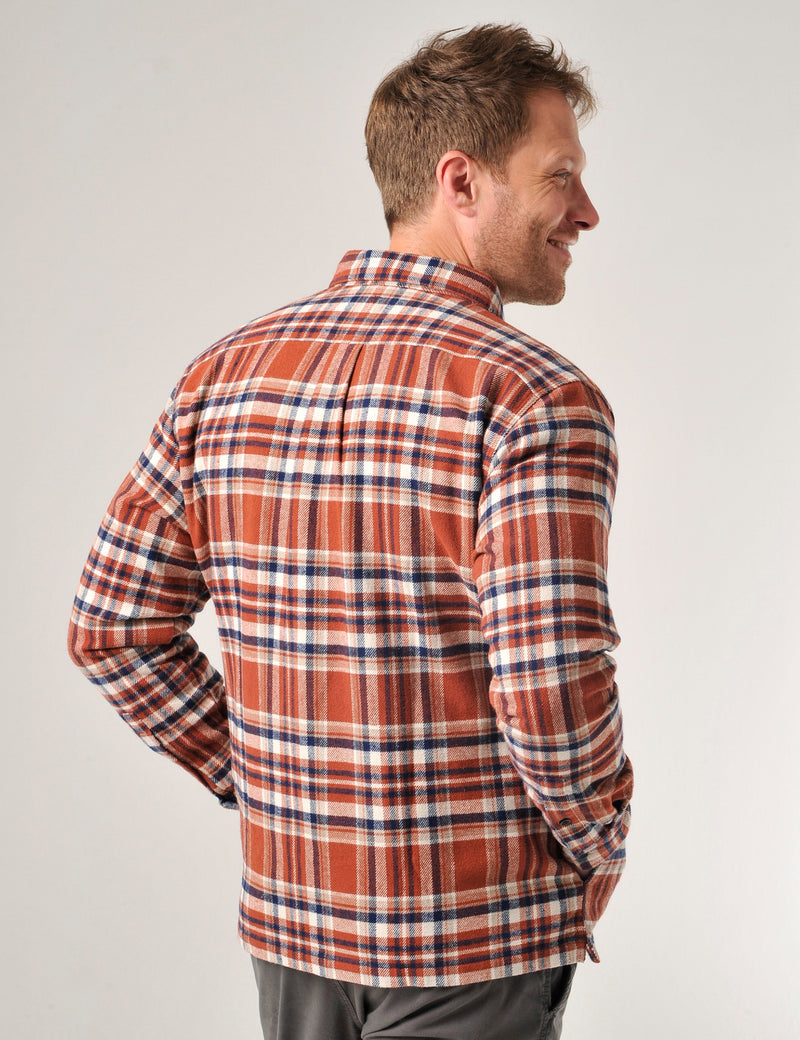 Northam Overshirt Burnt Rust
