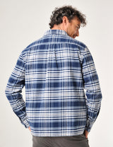 Oakford Overshirt Midnight Navy
