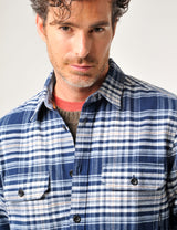 Oakford Overshirt Midnight Navy