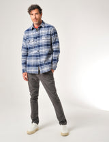 Oakford Overshirt Midnight Navy