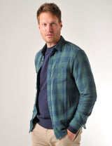 Southleigh Shirt Teal Green