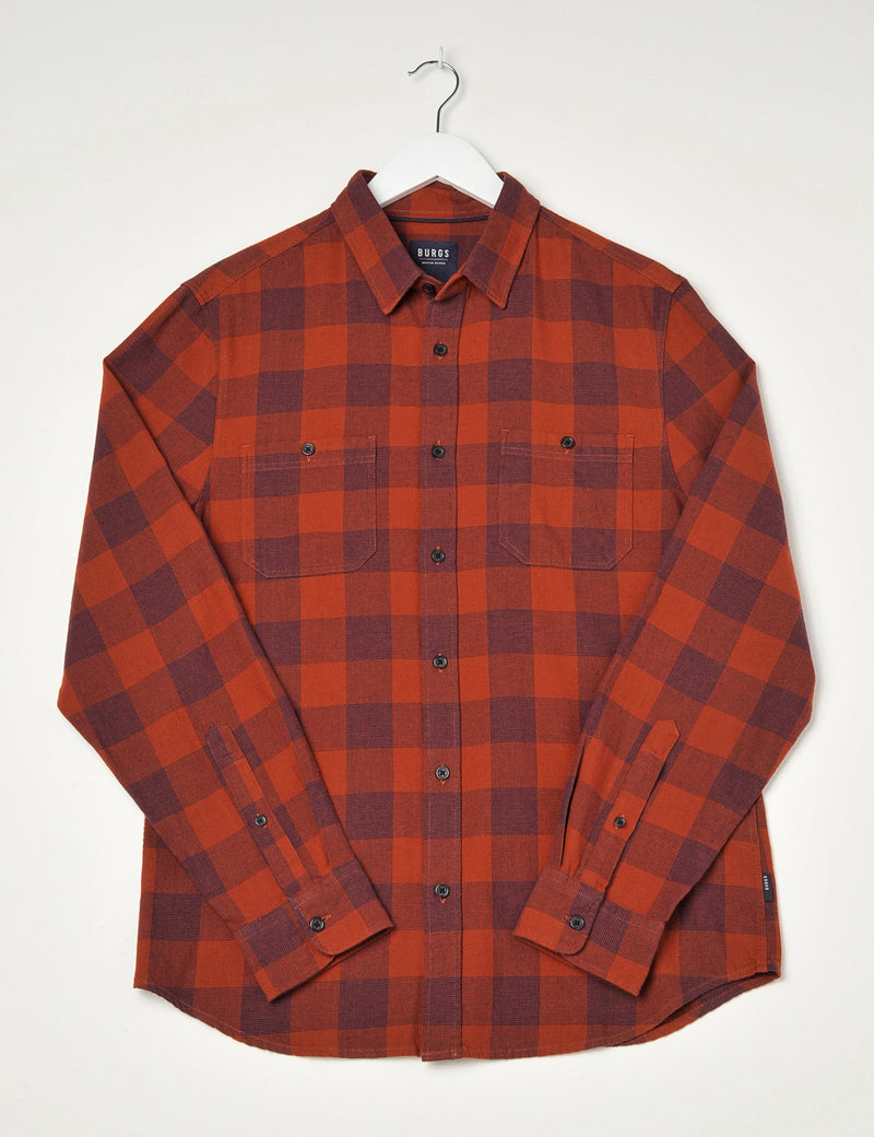 Southleigh Shirt Burnt Rust
