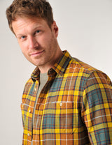 Brixham Shirt Teal Green