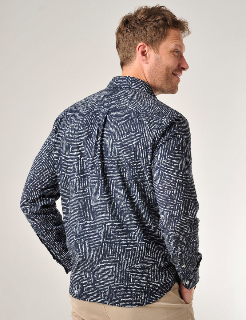 Milltown Shirt Midnight Navy