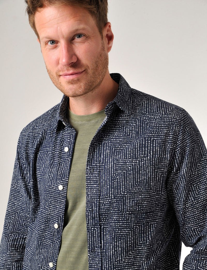 Milltown Shirt Midnight Navy