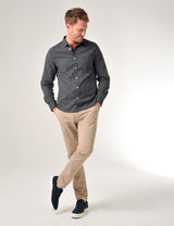 Perran Shirt Charcoal Grey