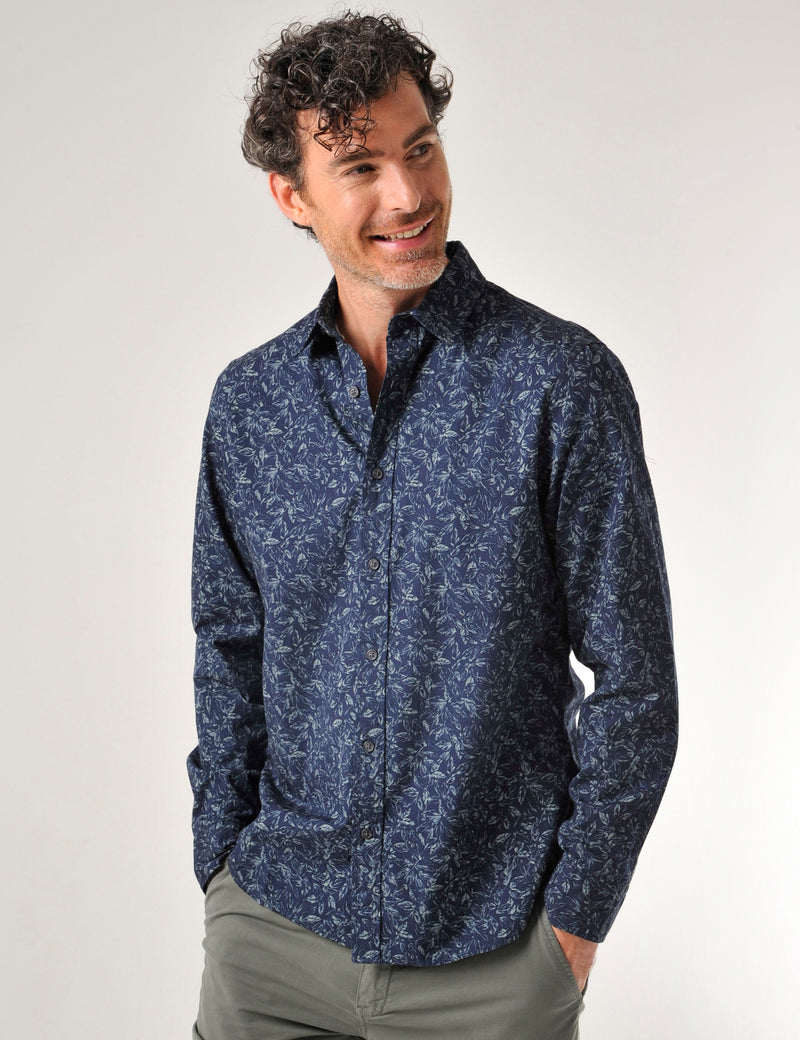 Bicton Shirt Midnight Navy