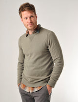 Harford Jumper Olive Green