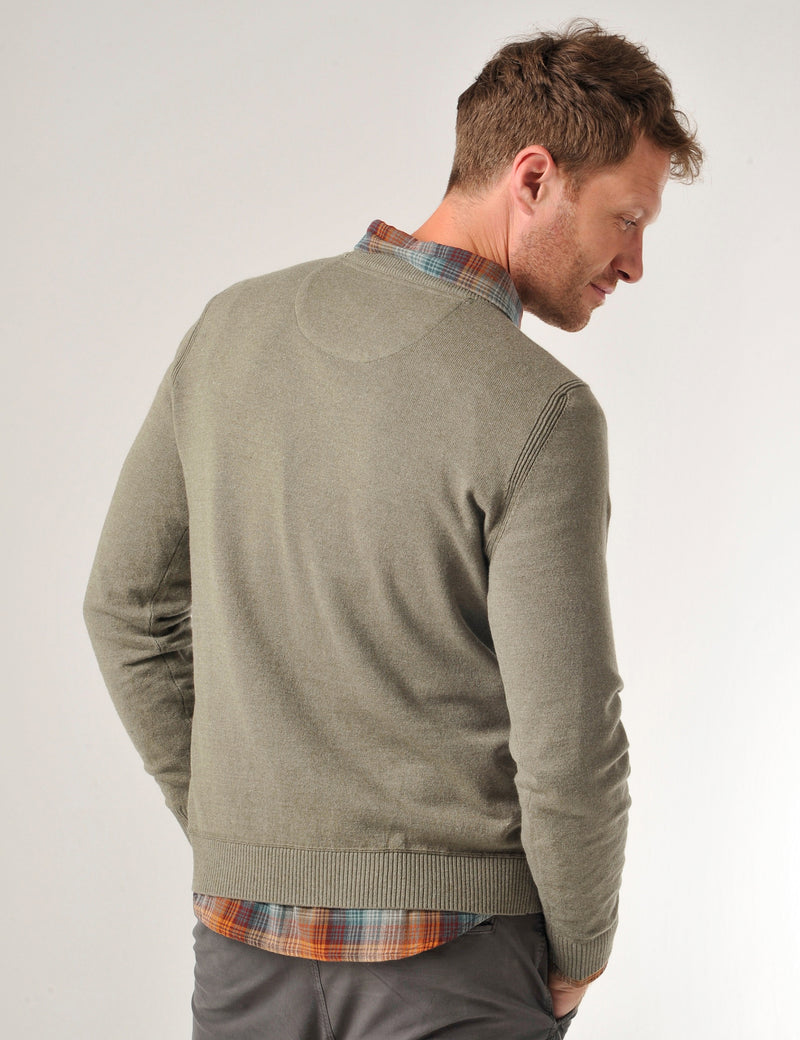 Harford Jumper Olive Green