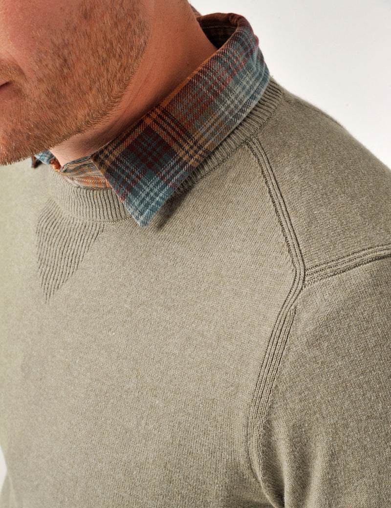 Harford Jumper Olive Green