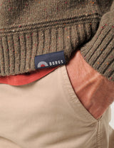 Tetcott Jumper Deep Olive Green