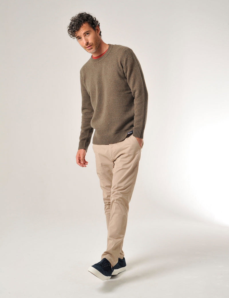 Tetcott Jumper Deep Olive Green