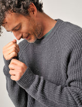Torcross Jumper Charcoal Grey