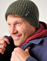 Bampton Beanie Deep Olive Green