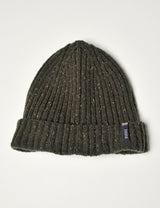 Bampton Beanie Deep Olive Green