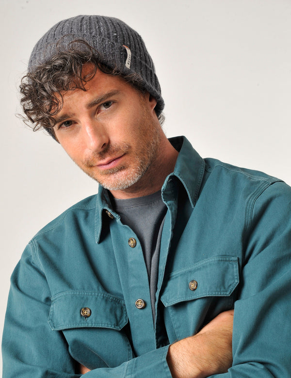 Bampton Beanie Charcoal Grey