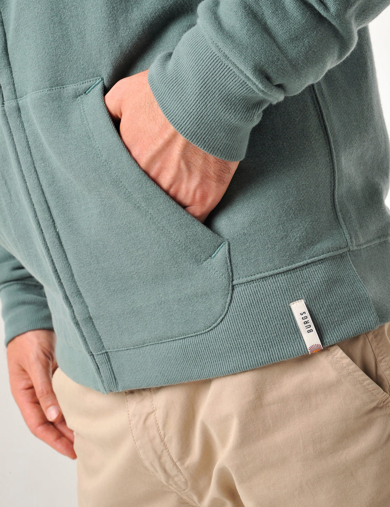 Dunmere Hoodie Teal Green