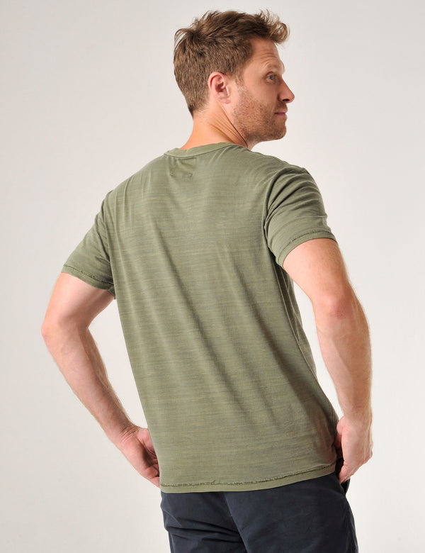 Cliff T-Shirt Deep Olive Green