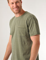 Cliff T-Shirt Deep Olive Green