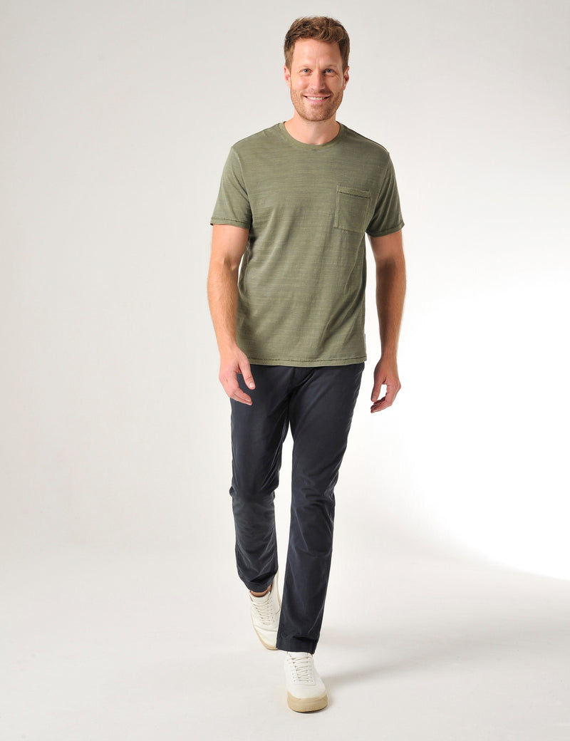 Cliff T-Shirt Deep Olive Green