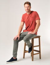 Cliff T-Shirt Autumn Orange