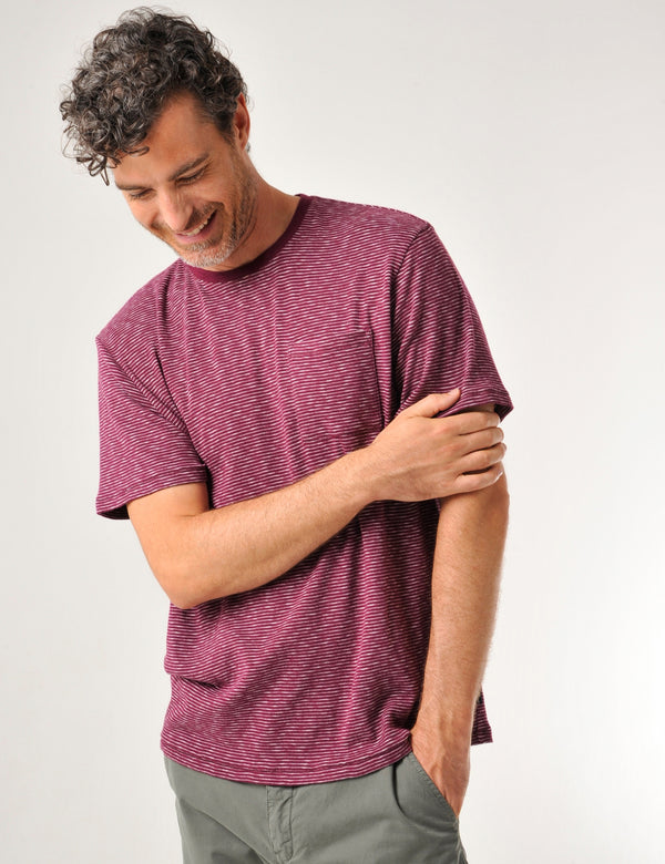 Mylor T-Shirt Cabernet Burgundy