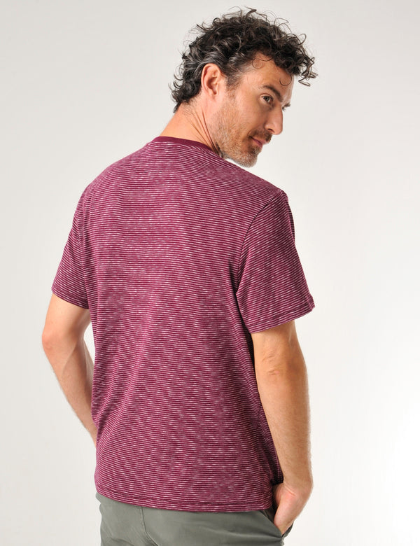 Mylor T-Shirt Cabernet Burgundy