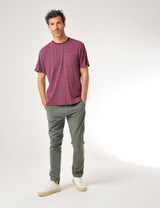 Mylor T-Shirt Cabernet Burgundy